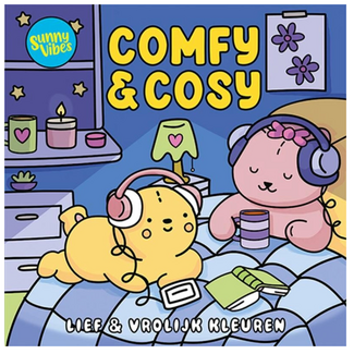 De Lantaarn Sunny Vibes- Comfy and Cosy | Kleurboek