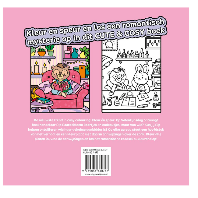 Cute & Cosy de geheime aanbidder | Kleurboek