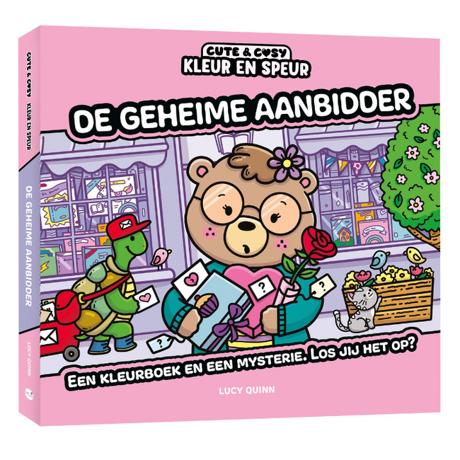 Cute & Cosy de geheime aanbidder | Kleurboek