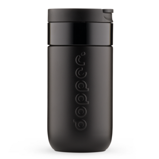 Dopper Dopper travel mug 300ml blazing black