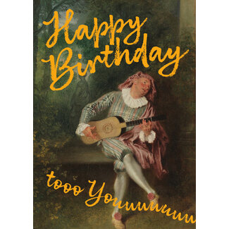 Ansichtkaart Happy Birthday