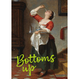 Ansichtkaart Bottoms up