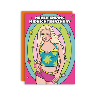 Studio Soph Never ending midnight birthday card | Verjaardagskaart