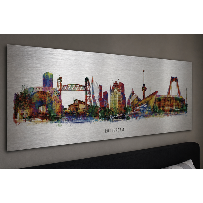 Rotterdam Skyline - Pop Art