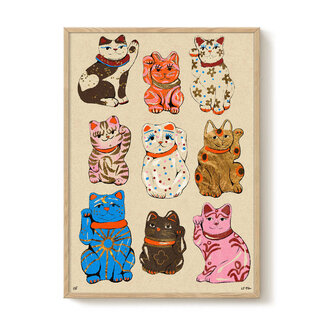 PSTR Studio Enikő Eged - Maneki 30x40 cm