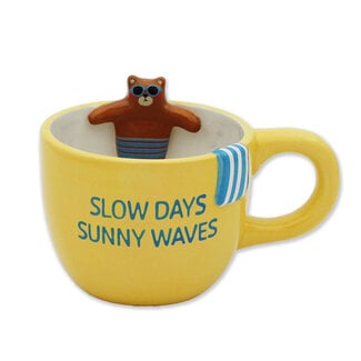 Pool Buddies Mug Bear 14x11x10cm