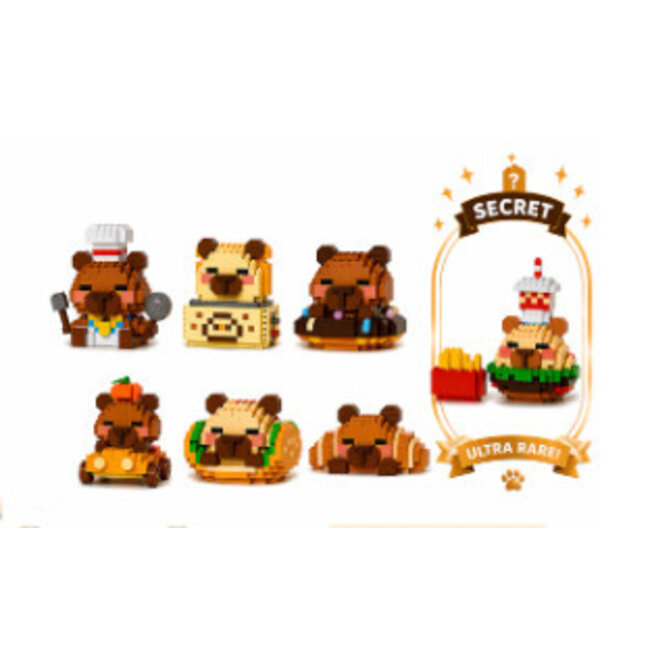 Kenji BUILDING BLOCKS CAPYBARA BAKERY | Blind box | Suprise | Kenji