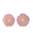 Middel vaas bloem roze daisy 18X6X18CM