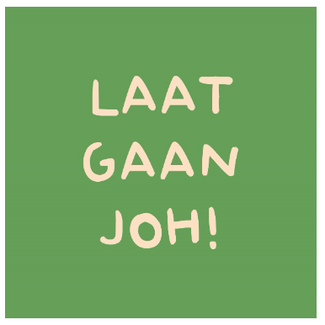 Tegeltje laat gaan joh