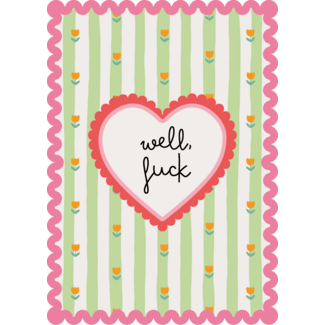 Ansichtkaart Sweet 'n Short Well, fuck