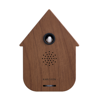 Soundbox Modern Cuckoo dark wood 12x7.5x11.5cm