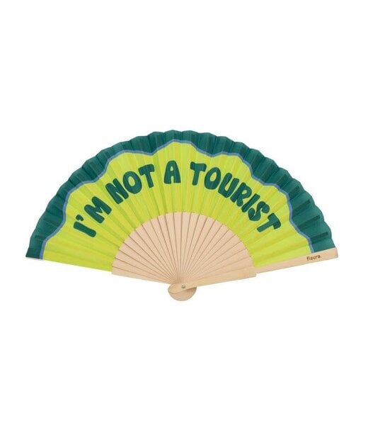 Fisura Hand waaier I'm not a tourist