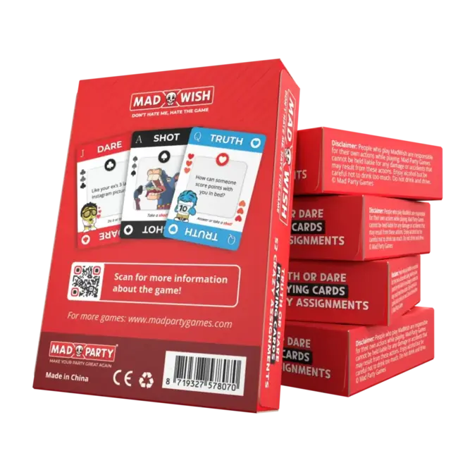 Madwish playing cards English