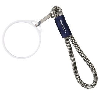 Dopper Dopper Wrist Cord - White Mug Ring - Sandy Black