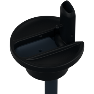Dopper Dopper Flip straw black