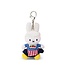 Miffy Sleutelhanger Farmer's wife 10 cm | Nijntje | Pluche | Knuffel