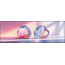 Artframe | Panorama | Stijlvolle kristallen in pastel als modernemuurkunst | 160x55