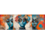 Artframe | Panorama | De blauwe vrouwen | 160x55