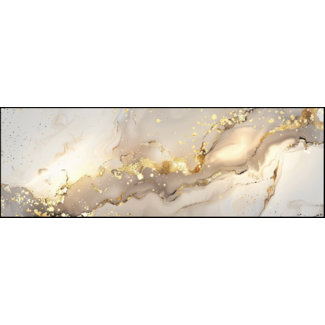 Artframe | Panorama | Beige abstracte kunst textuur | 160x55