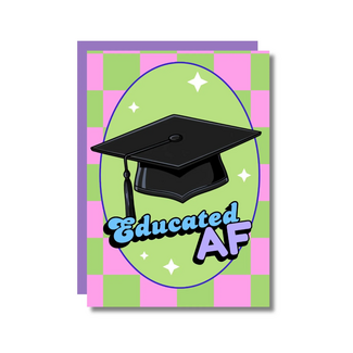 Studio Soph Educated AF card