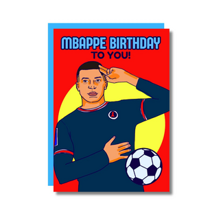 Studio Soph Mbappe birthday card