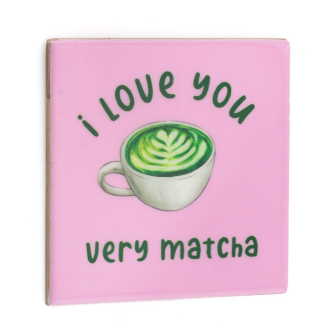 Tegel I love you very matcha