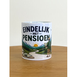 kkec bekers Mok pensioen man tekst groot