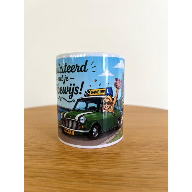 kkec bekers Mok rijbewijs vrouw