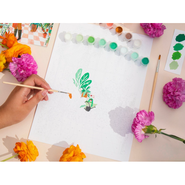 Greenhouse - Paint by number kit
