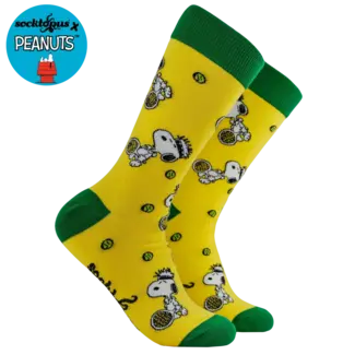 Sok Snoopy Tennis yellow 37-42