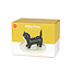 Balvi Ring holder Kitty Frac white/black ceramic