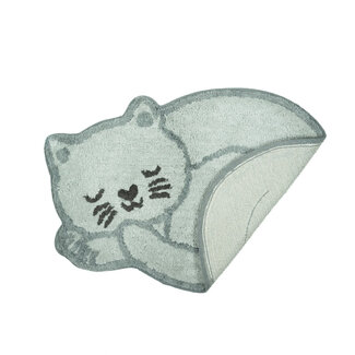 Sleeping Cat rug 60x43cm