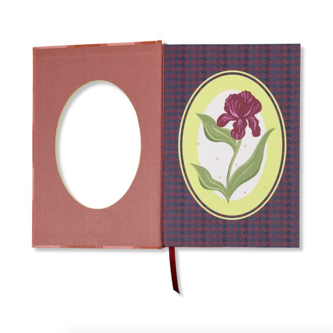 Framed Floral Journal - Iris | Notitieboekje