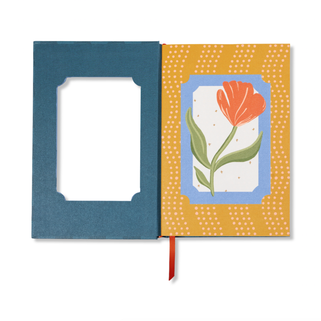 Framed Floral Journal - Poppy | Notitieboekje