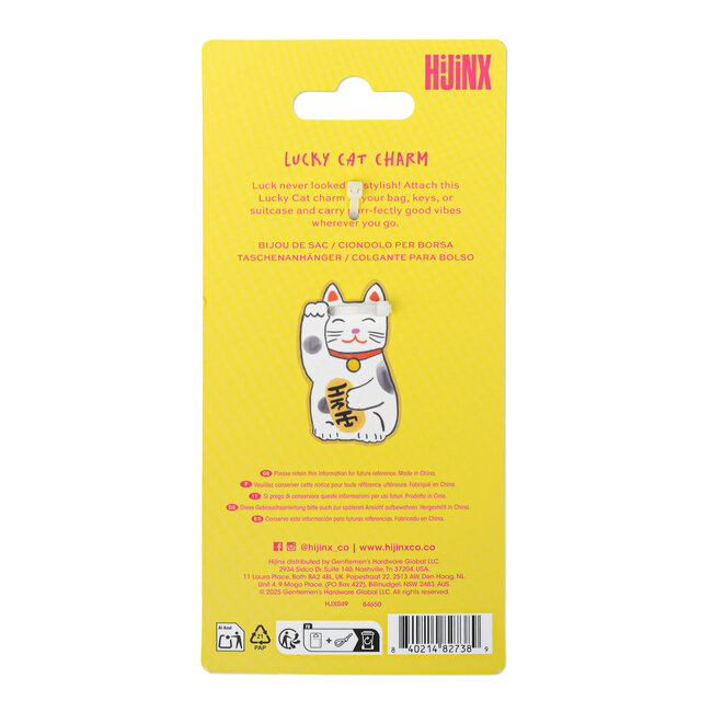 Bag Charm - Lucky Cat | Sleutelhanger | Hijinx