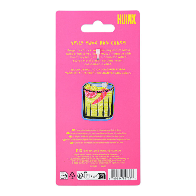 Bag Charm - Spicy Marg | Sleutelhanger | Hijinx