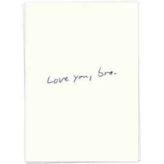 Love you Bro