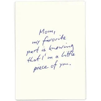 Mom a little part of you