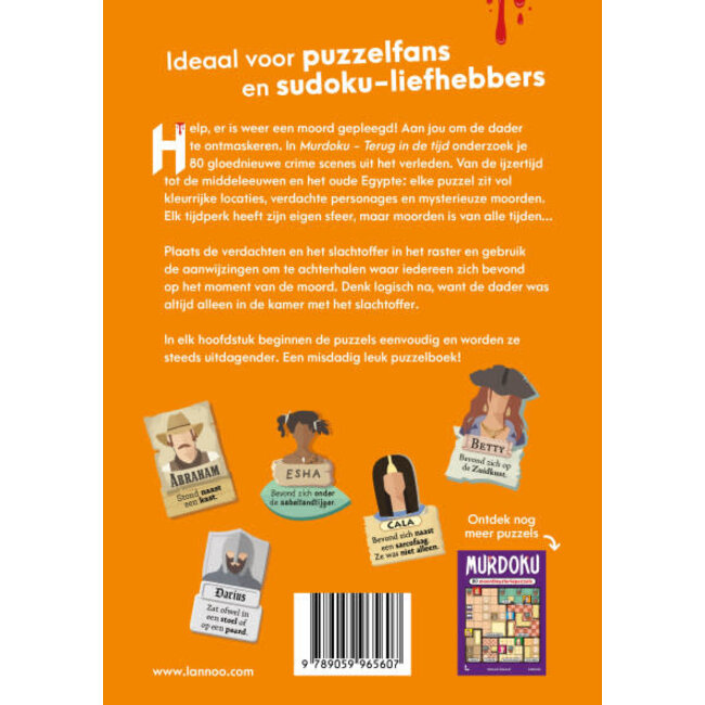 Murdoku - Terug in de tijd 80 moordmysteriepuzzels