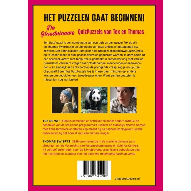 De gloednieuwe quizpuzzels