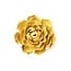 Chive Chive keramieken bloem | Buttercup Yellow Gay Paree Peony | Ceramic Decorative Flower