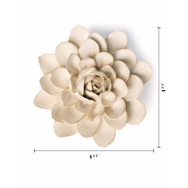 Chive Chive keramieken bloem | Ivory Snowdrop | Ceramic Decorative Flower