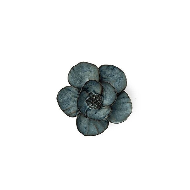Chive Chive keramieken bloem | Navy Poppy | Ceramic Decorative Flower