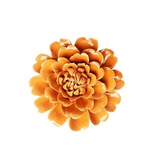 Chive Chive keramieken bloem | Orange Fiesta Marigold | Ceramic Decorative Flower