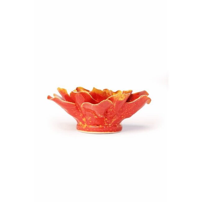 Chive Chive keramieken bloem | Orange Yellow Coreopsis | Ceramic Decorative Flower