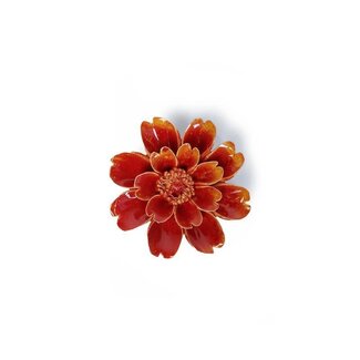 Chive Chive keramieken bloem | Daisy Oranje | Orange Yellow Paris Daisy | Ceramic Decorative Flower
