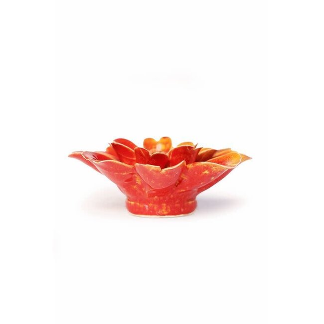 Chive Chive keramieken bloem | Daisy Oranje | Orange Yellow Paris Daisy | Ceramic Decorative Flower