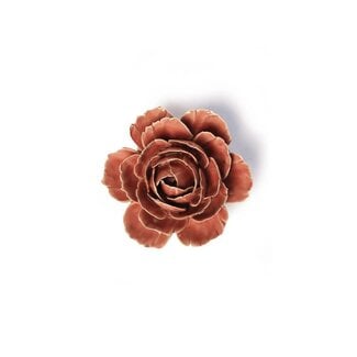 Chive Chive keramieken bloem | Champagne Pink English Rose | Ceramic Decorative Flower