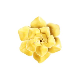 Chive Chive keramieken bloem | Buttercup Yellow Daffodil | Ceramic Decorative Flower