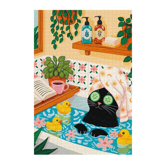 Balvi Puzzel Cat Spa 1000 pcs | Kat | Bad